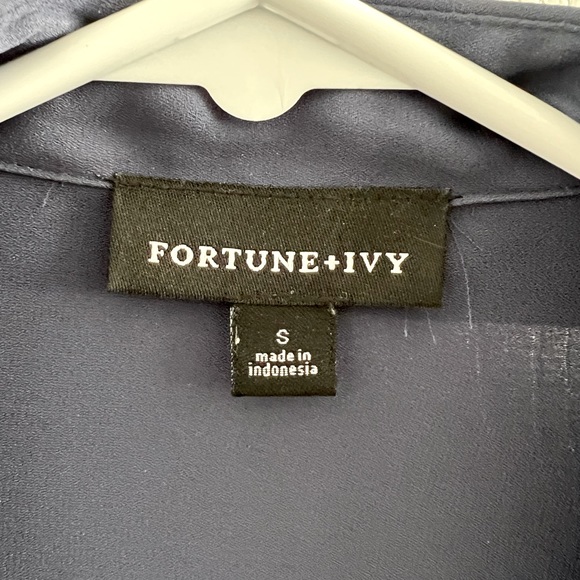 Fortune + Ivy | Christelle Button Down Blouse | size S - Picture 4 of 5